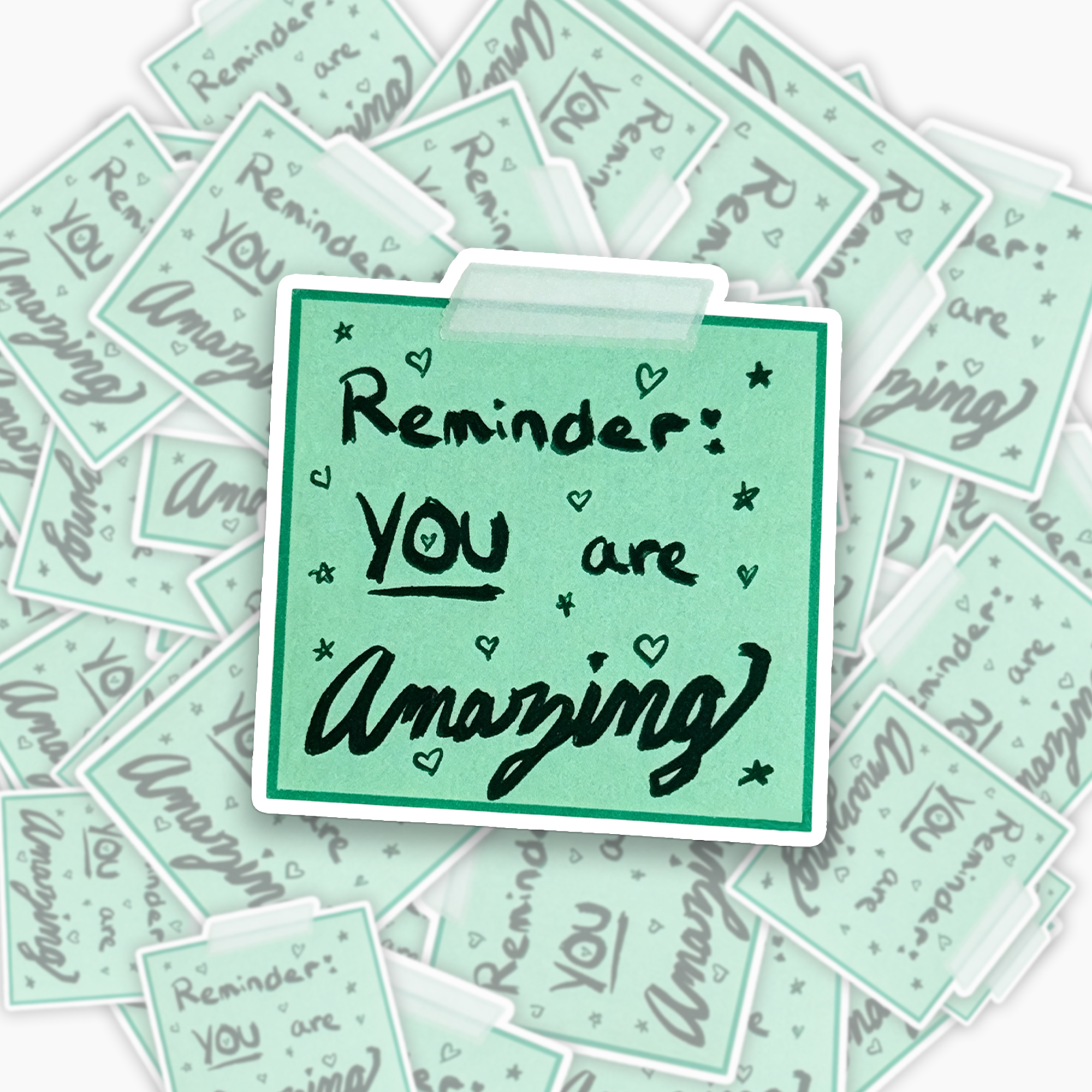 Jellypine Positive Affirmation Sticker Of 10