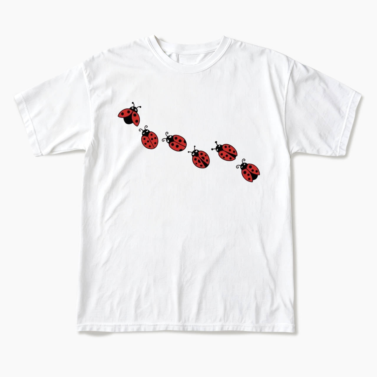 Minimalist Ladybug T Shirts