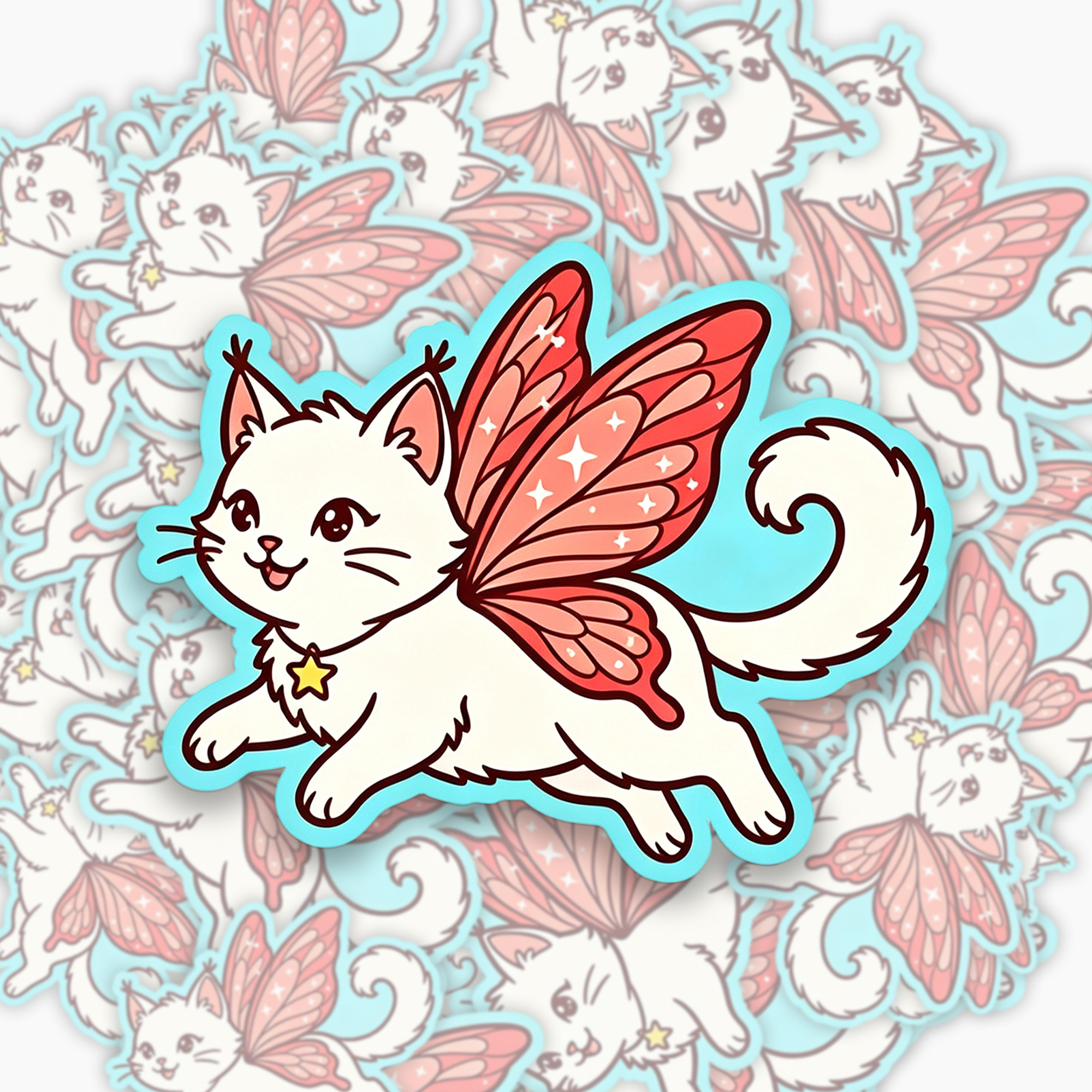 Jellypine Whimsy And Chaos Sticker Of 10