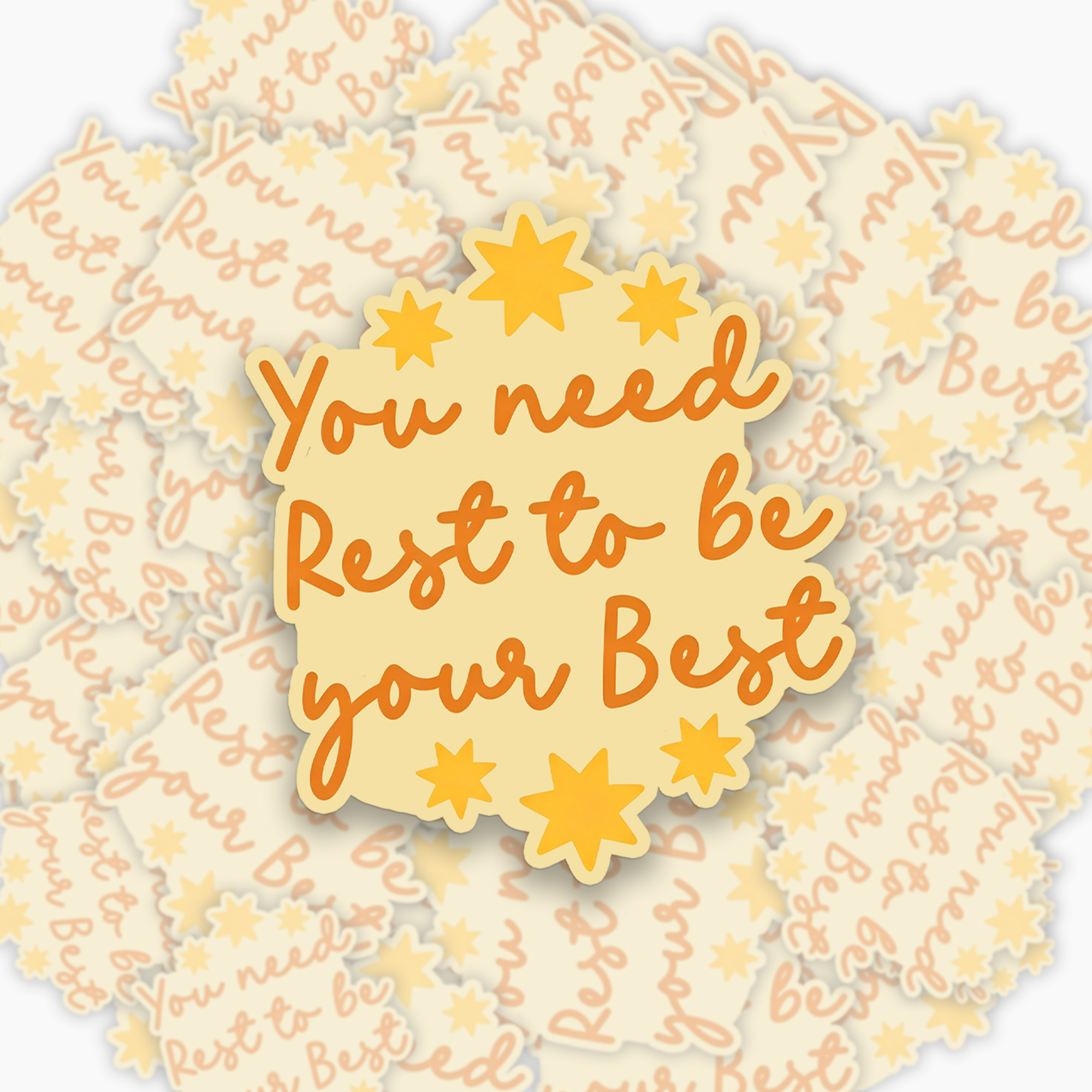 Jellypine Mental Health Self Care Sticker Of 10