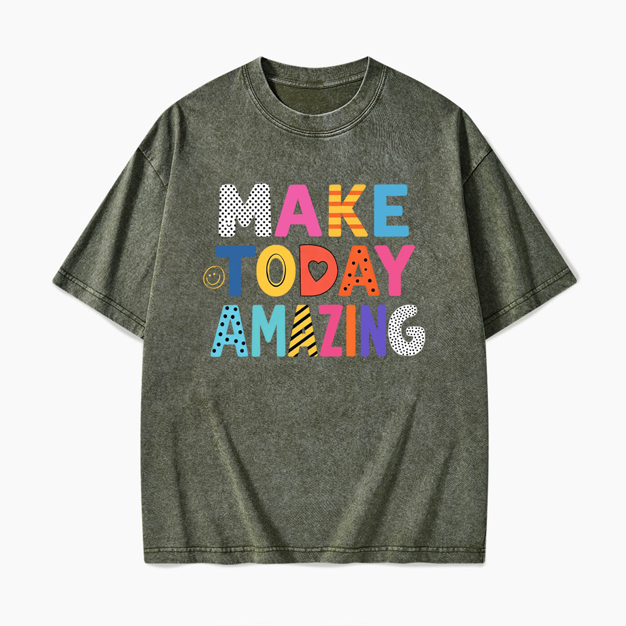 Make Today Amazing Washed Tees