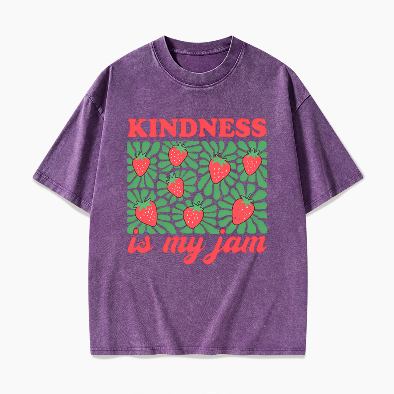 Kindness in My Jam Washed Tees