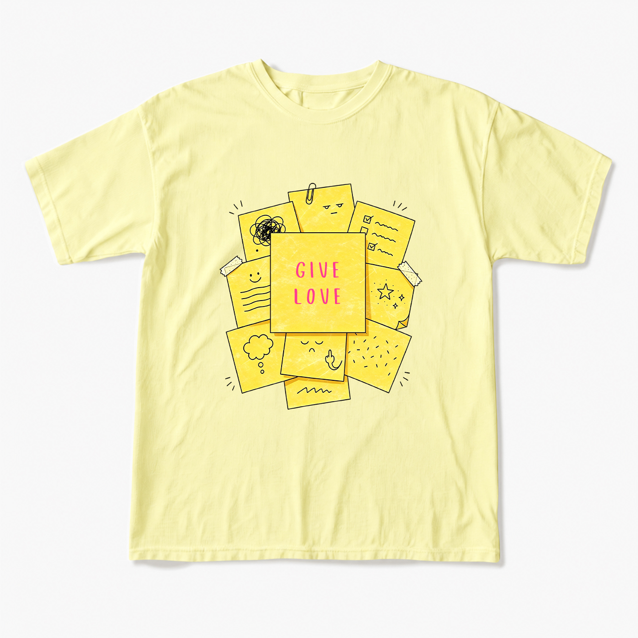 Personalized Sticky Note T Shirts
