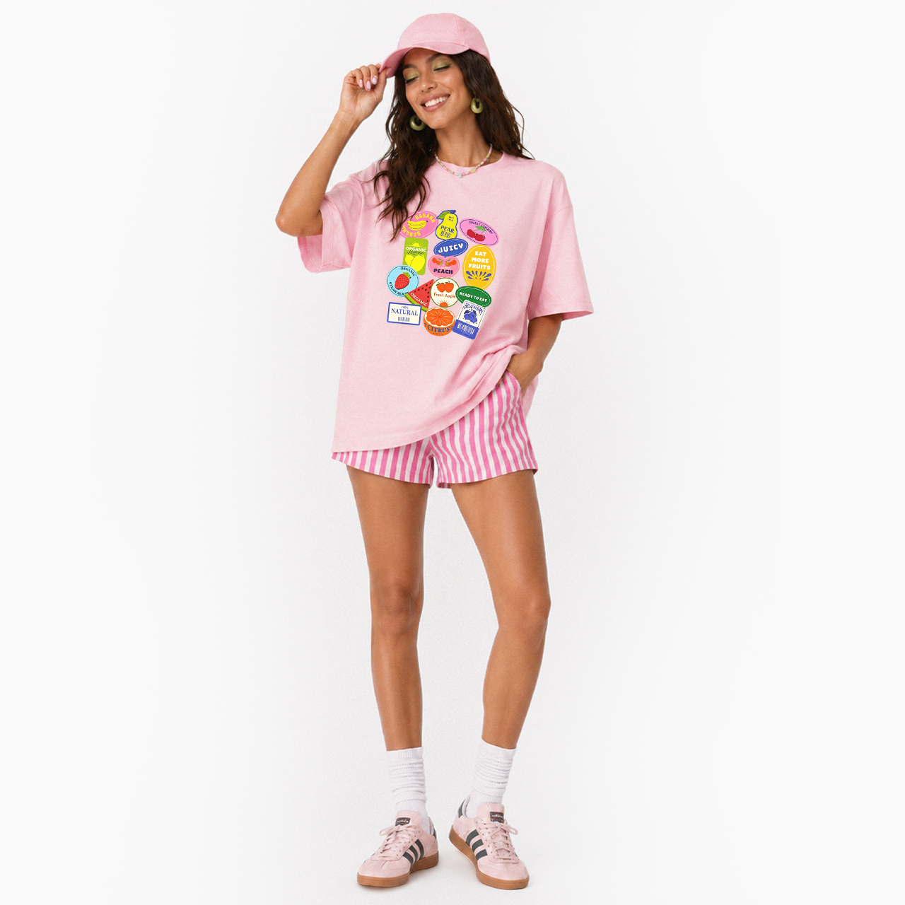 Fruit Stickers T Shirts
