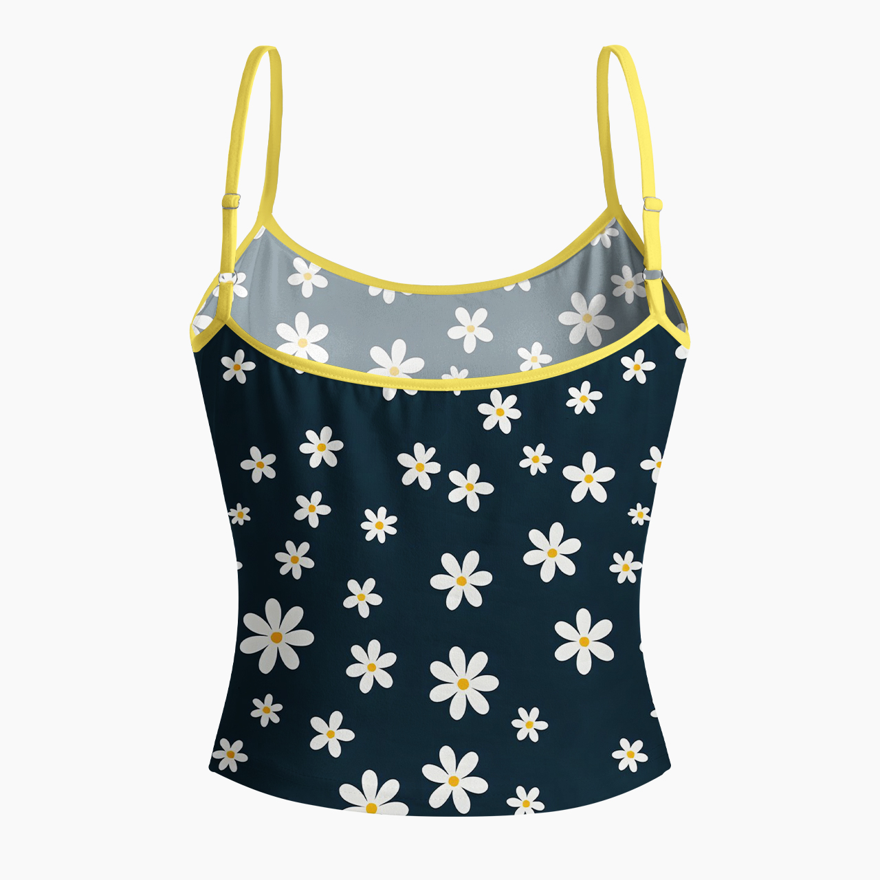 Midnight Daisy Spaghetti Strap Top