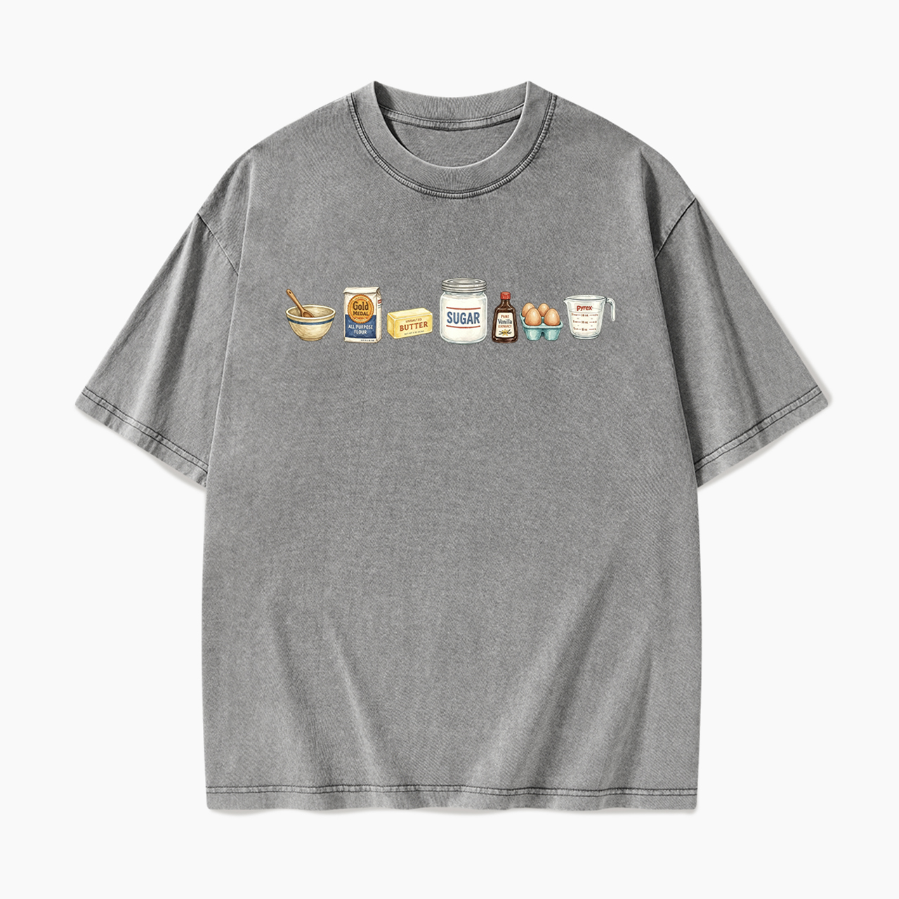 Freshly Baked Artisan Bread Washed Tees