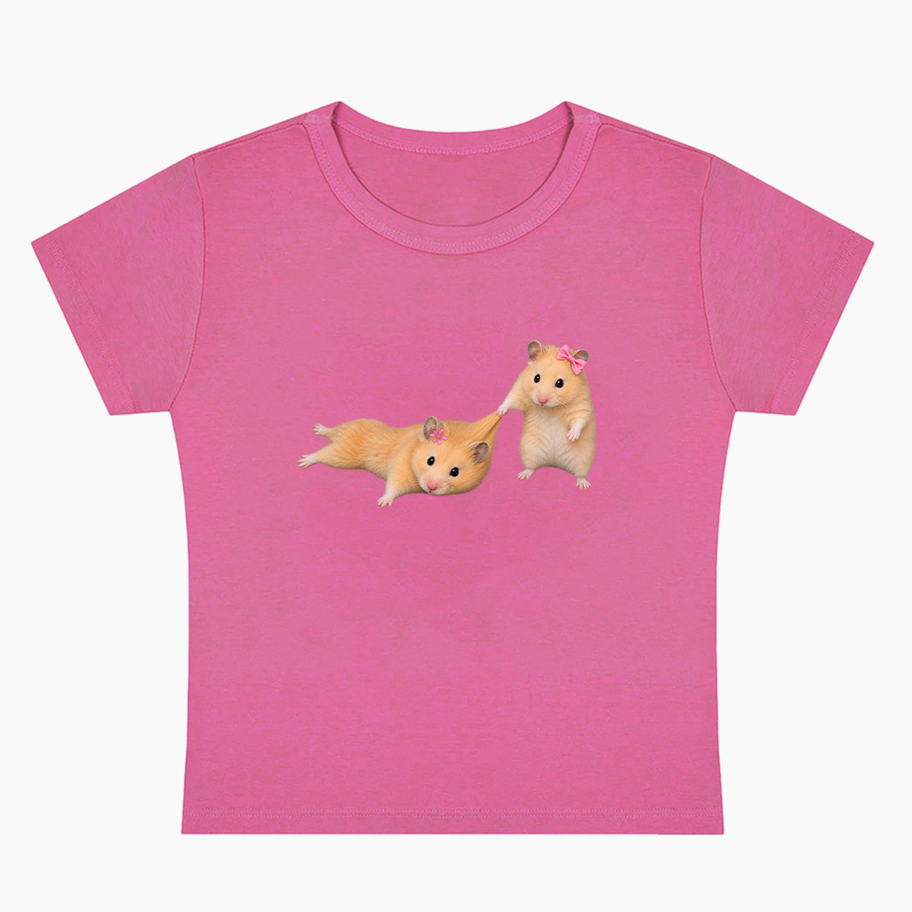 Tiny Hamster Besties Baby Tee