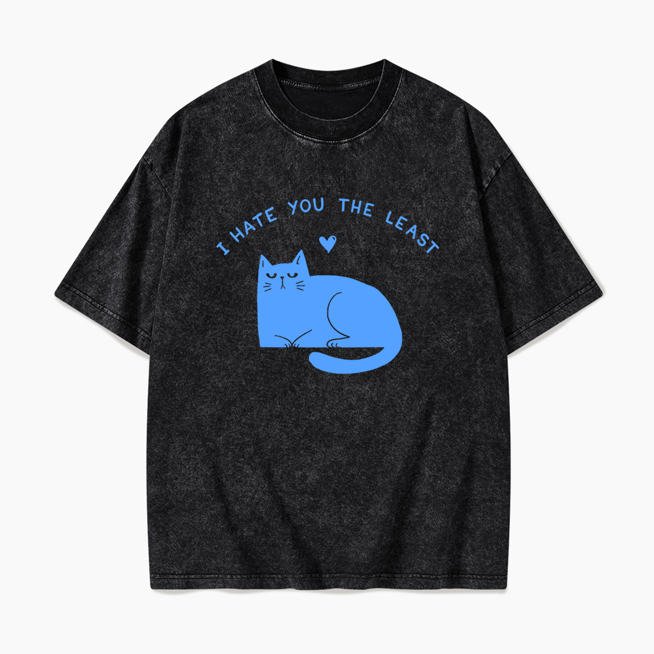 I Hate You The Least Washed Tees