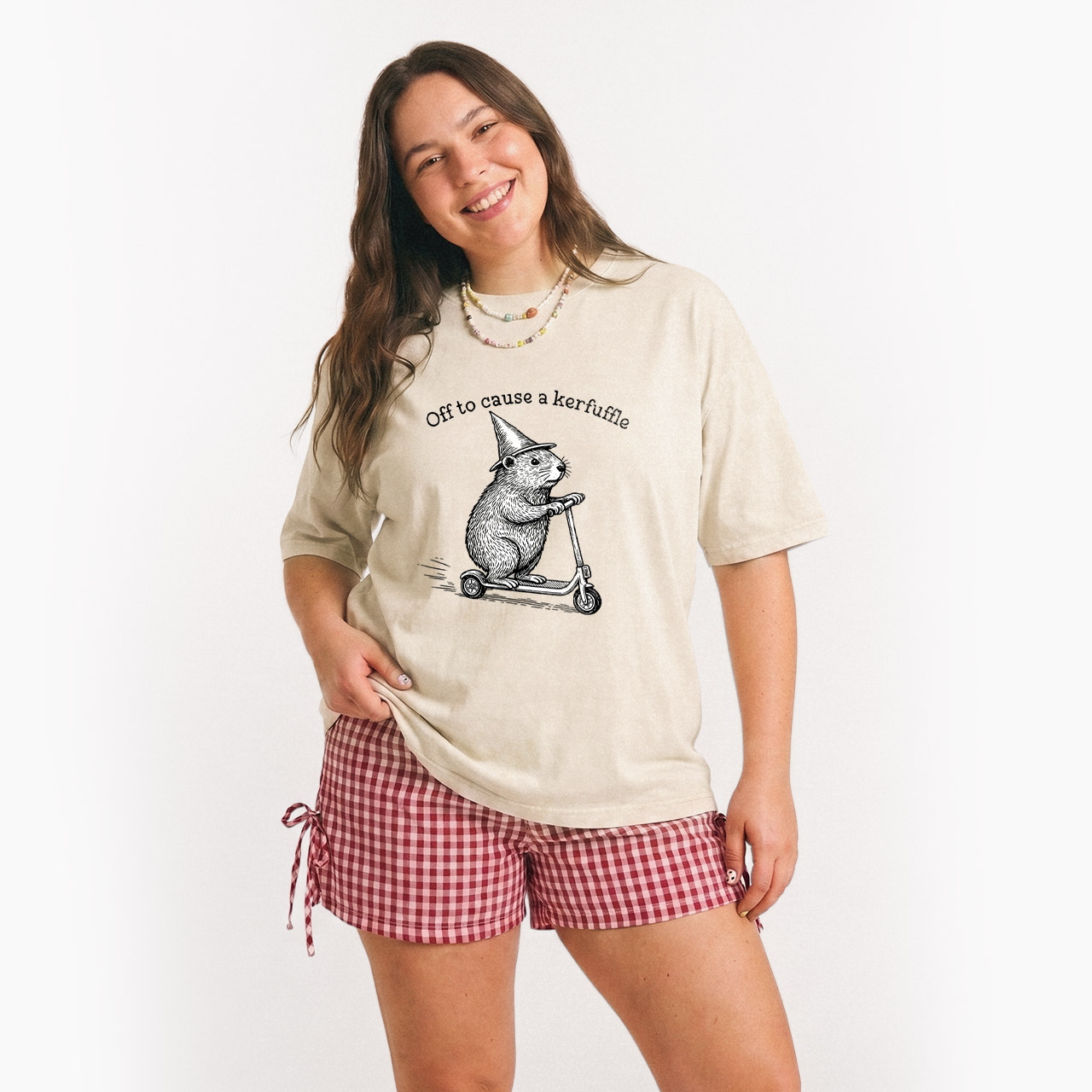 Off To Cause A Kerfuffle Washed Tees