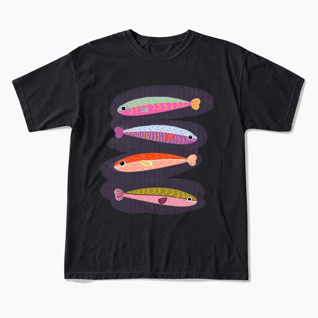 Colorful Fish T Shirts