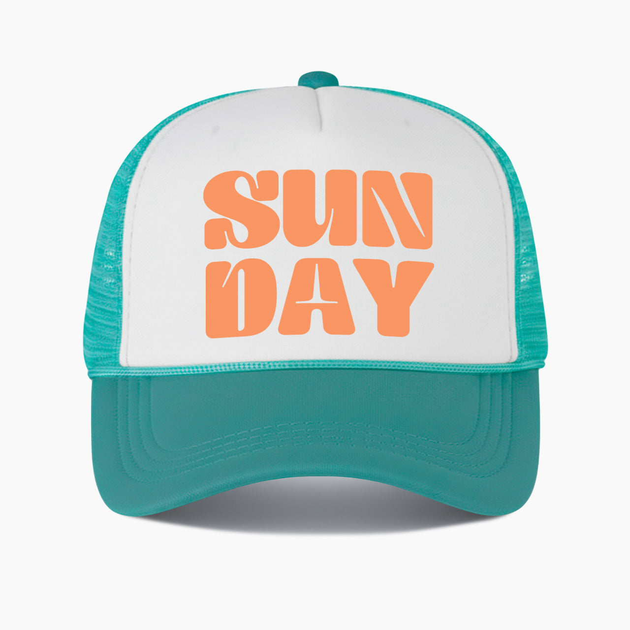 Sunday Colorblock Trucker Hat