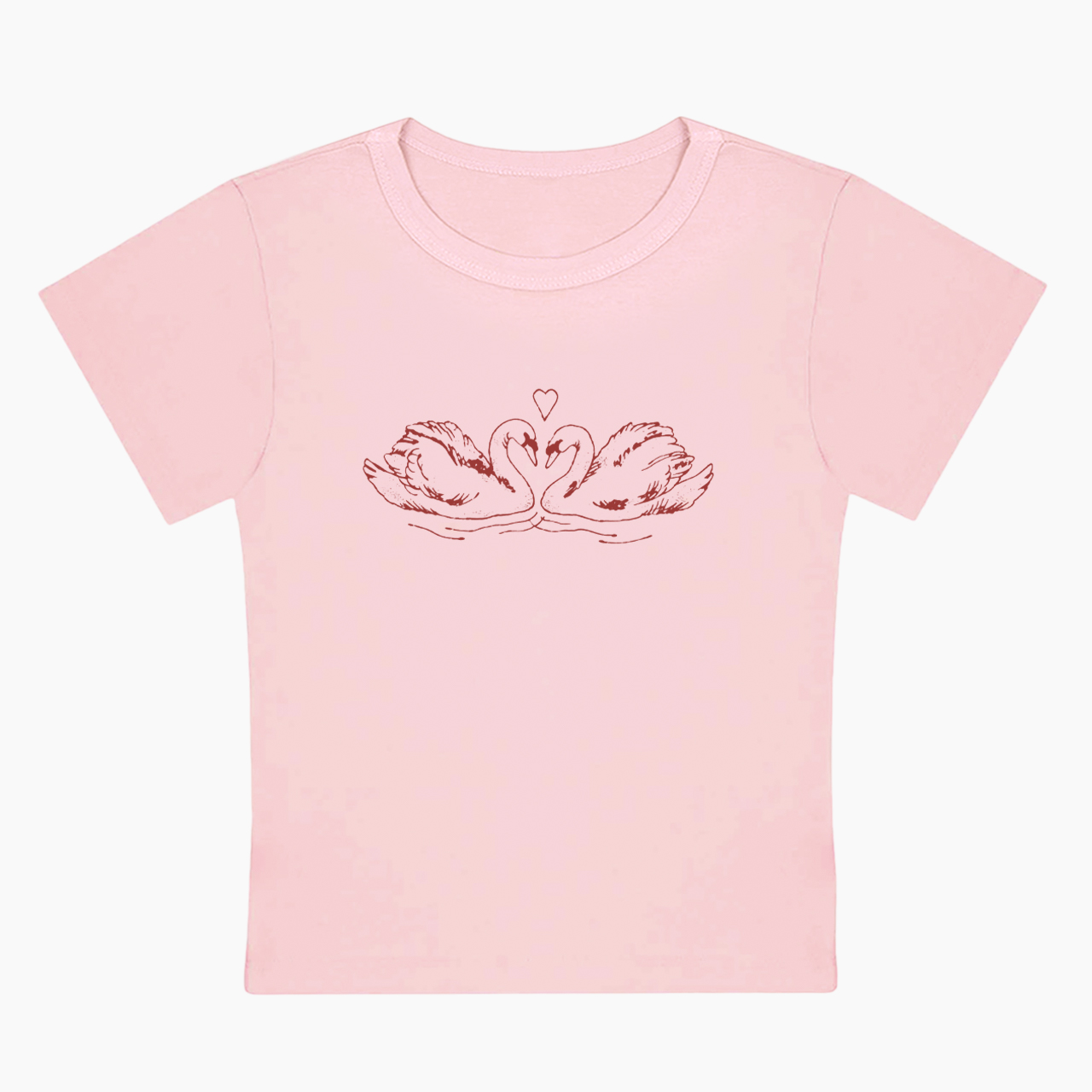 Vintage Swans Baby Tee