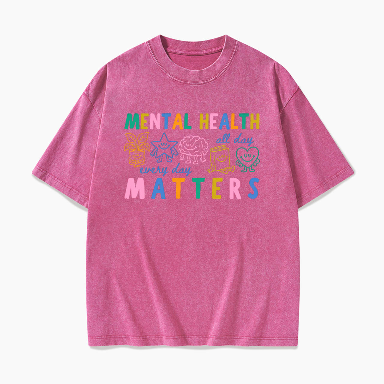 Mental Health Matters Washed Tees
