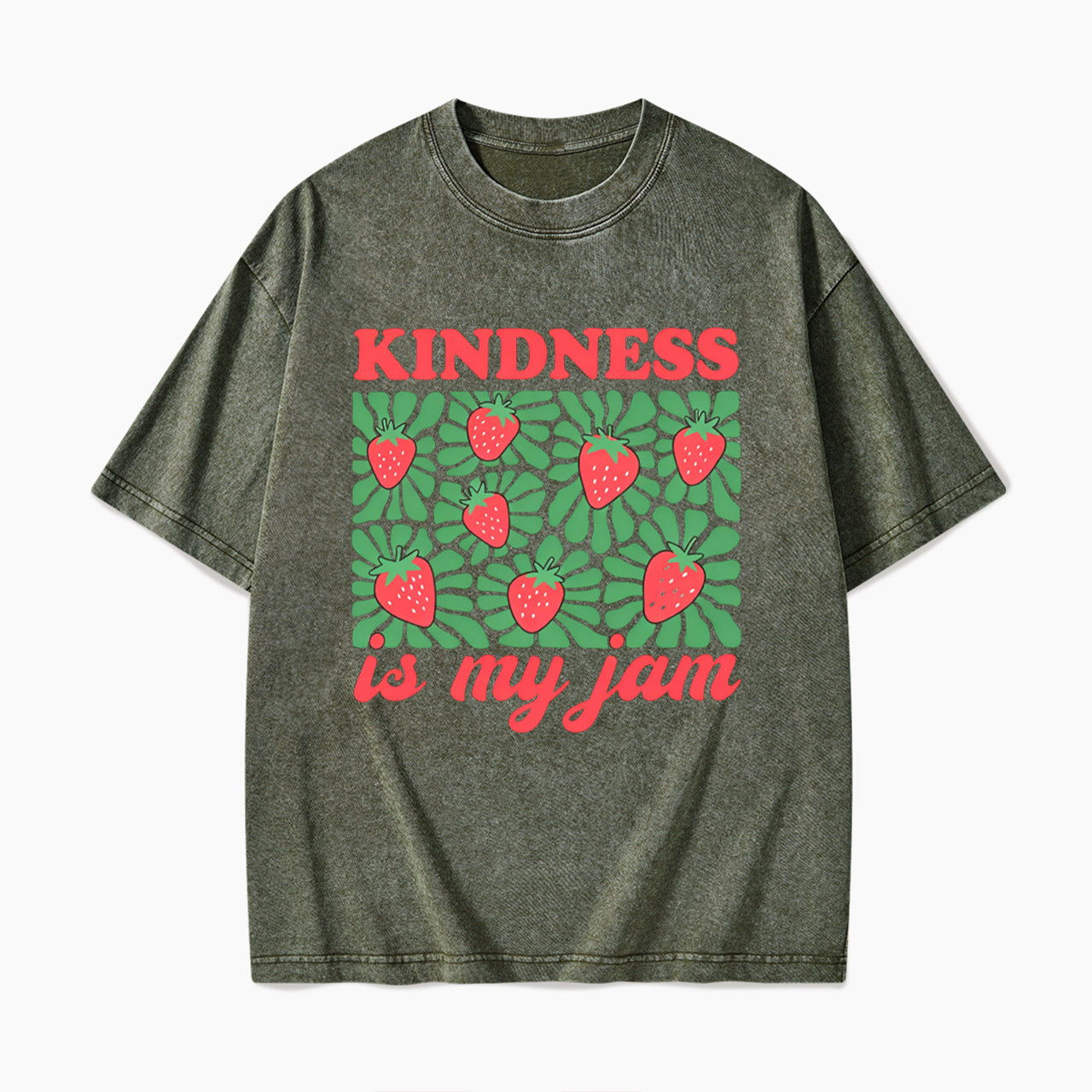 Kindness in My Jam Washed Tees