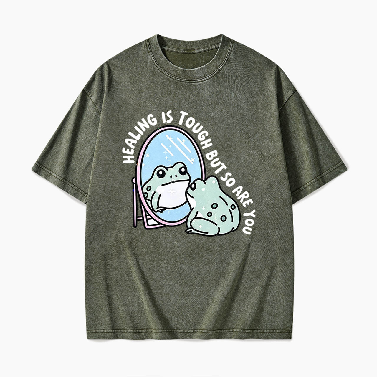 Healing is Tough But So Are You Washed Tees