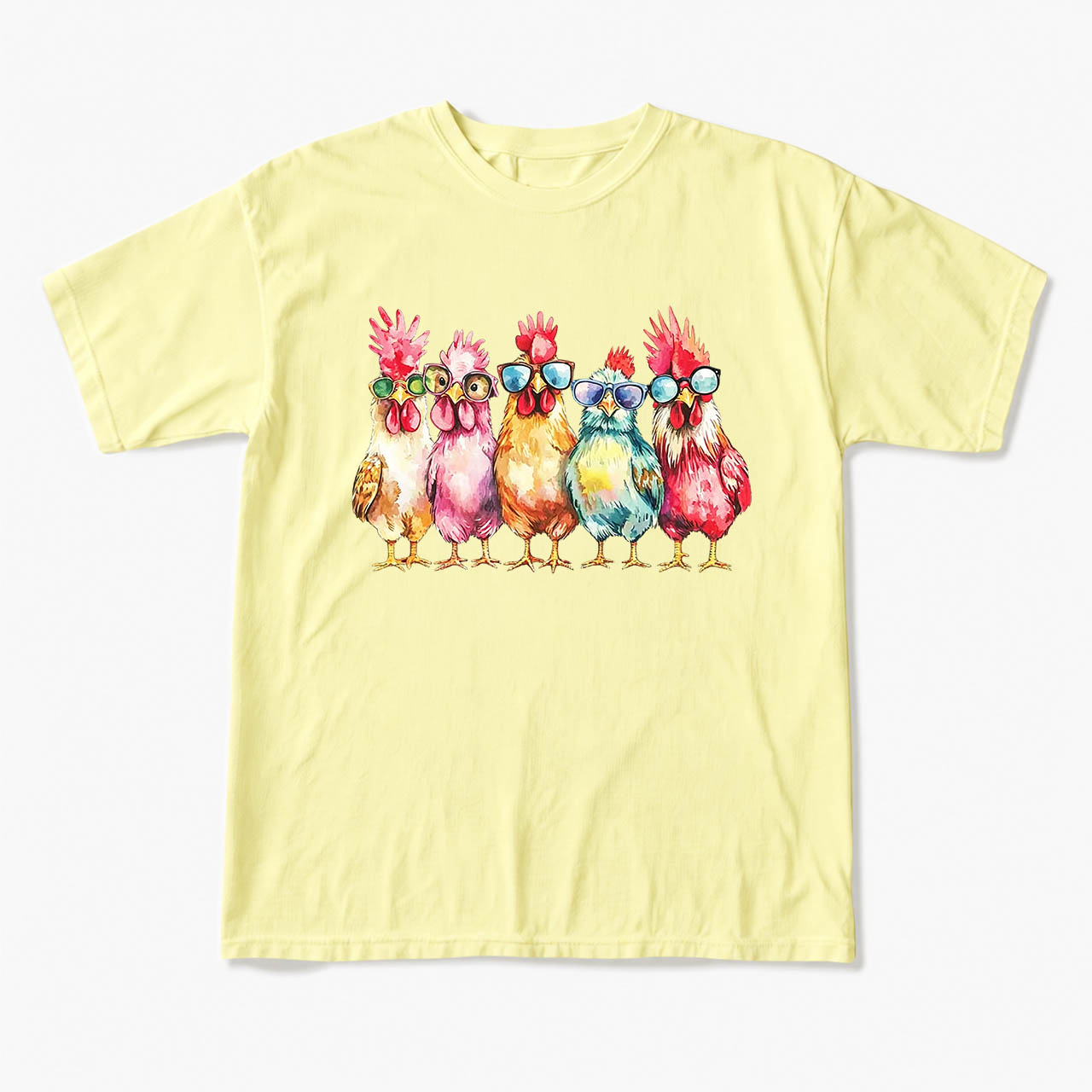 Funny Farmer Chicken T Shirts