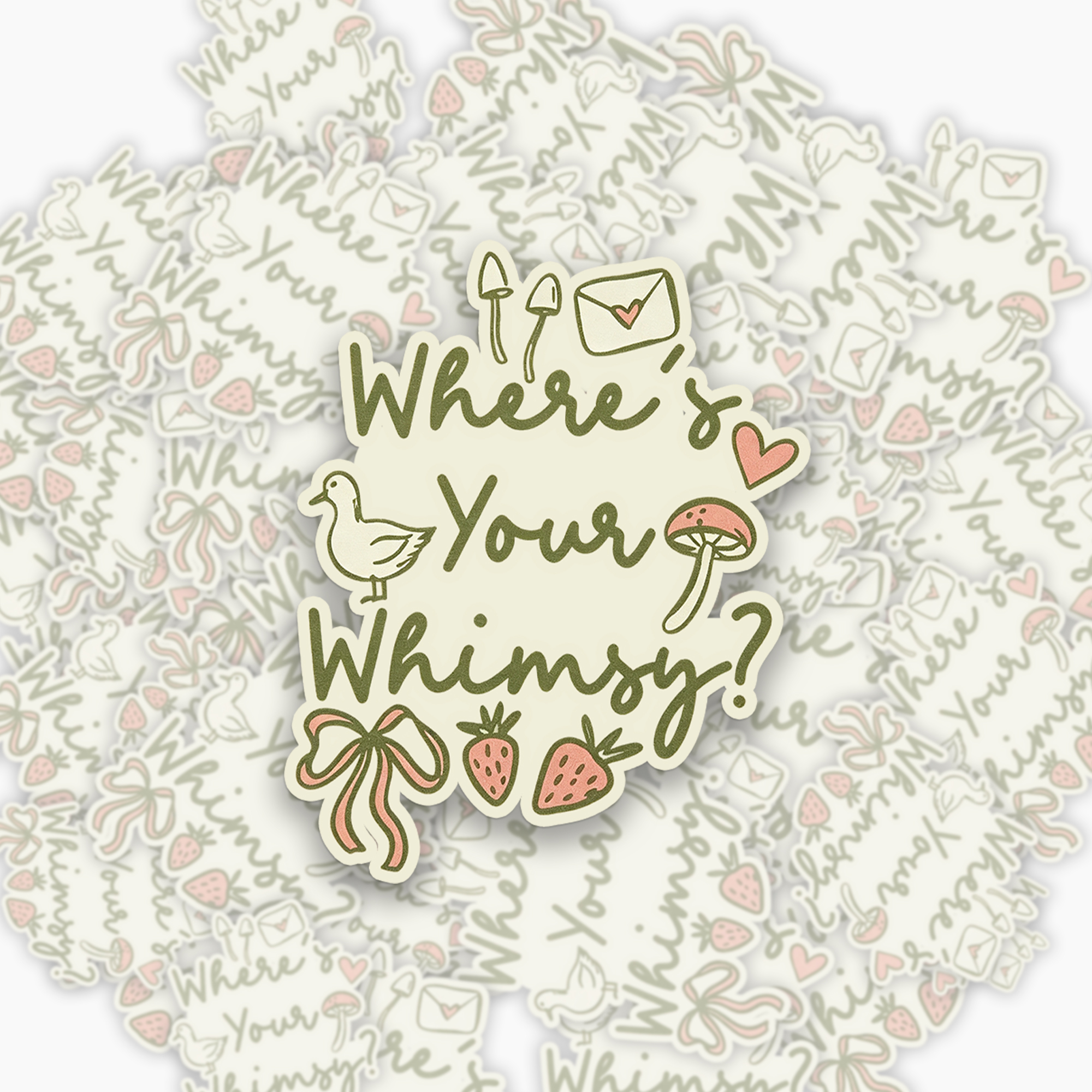 Jellypine Whimsy And Chaos Sticker Of 10