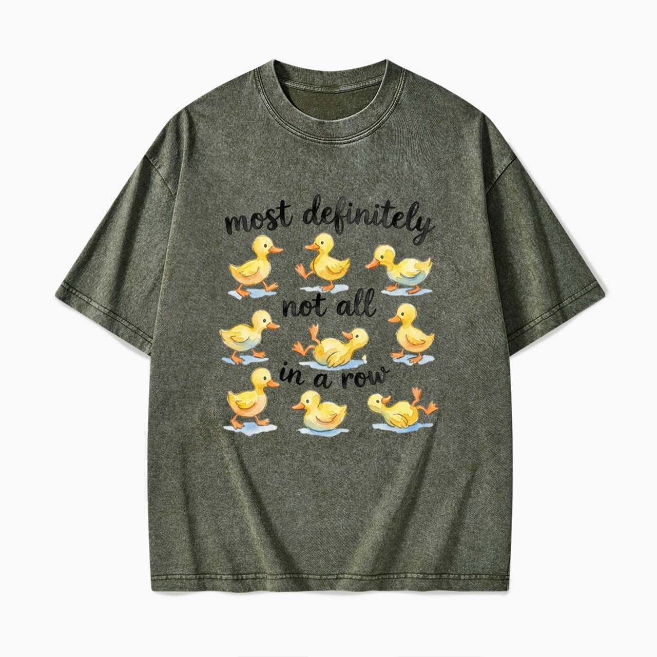 Not In A Row Washed Tees