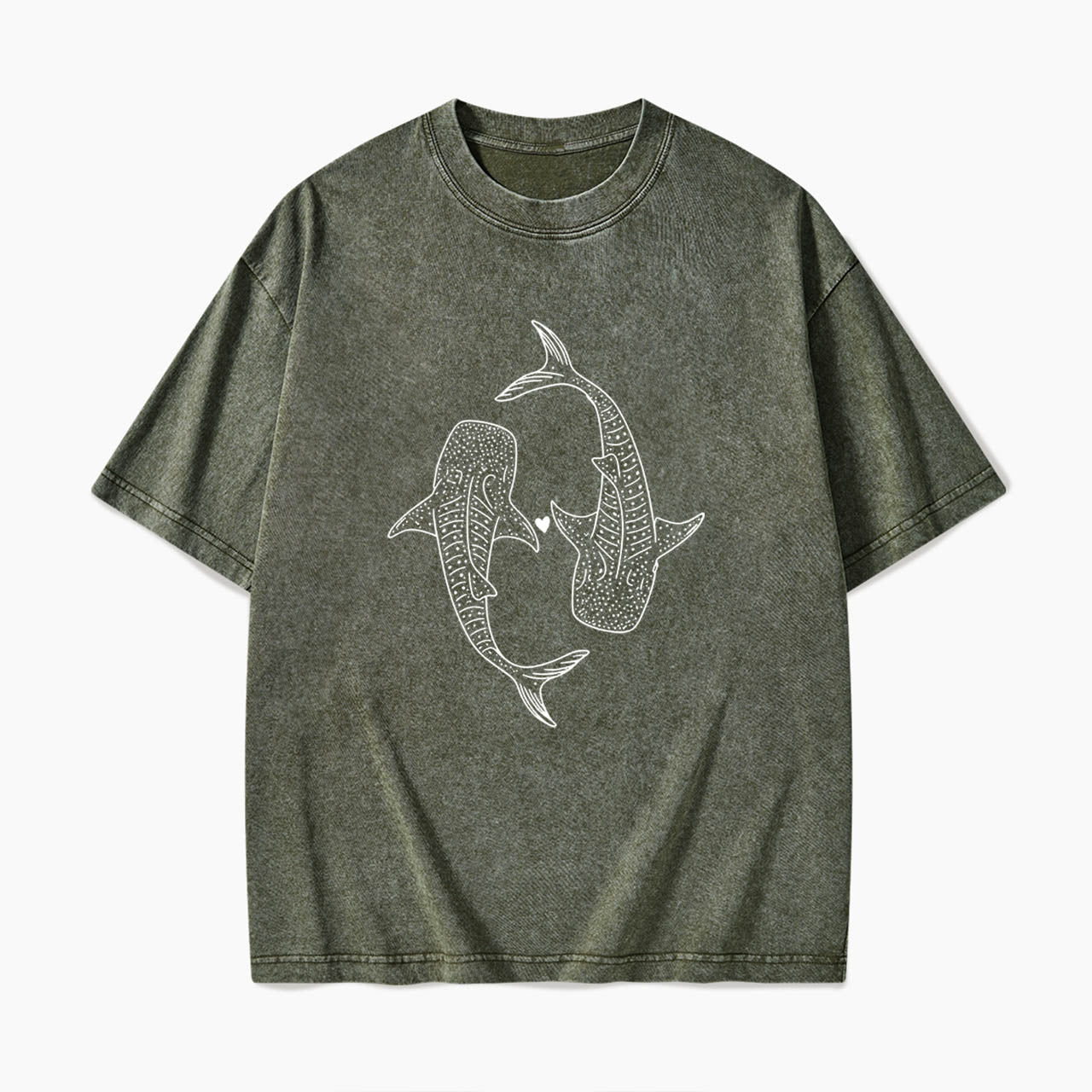 Whale Shark Washed Tees