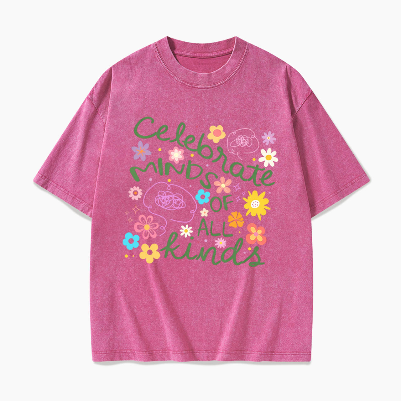Celebrate Minds of All Kinds Washed Tees