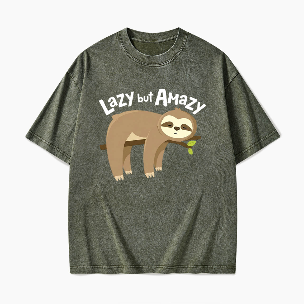 Lazy but Amazy Washed Tees
