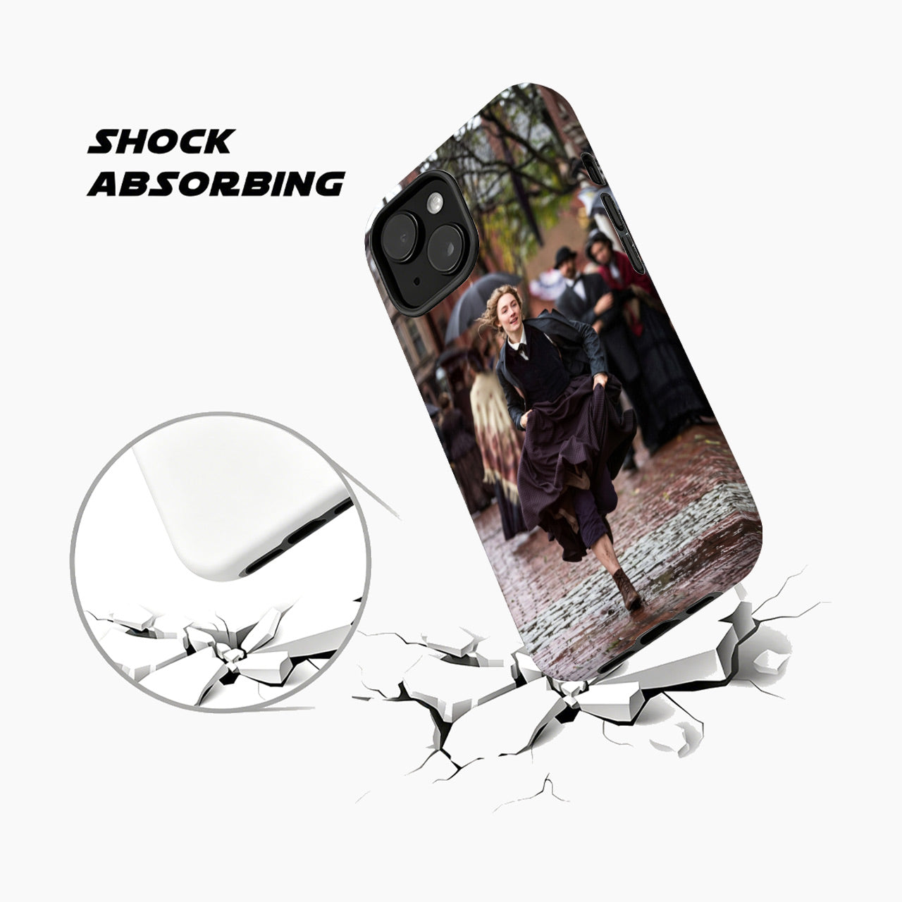 Run Toward Freedom Phone Case