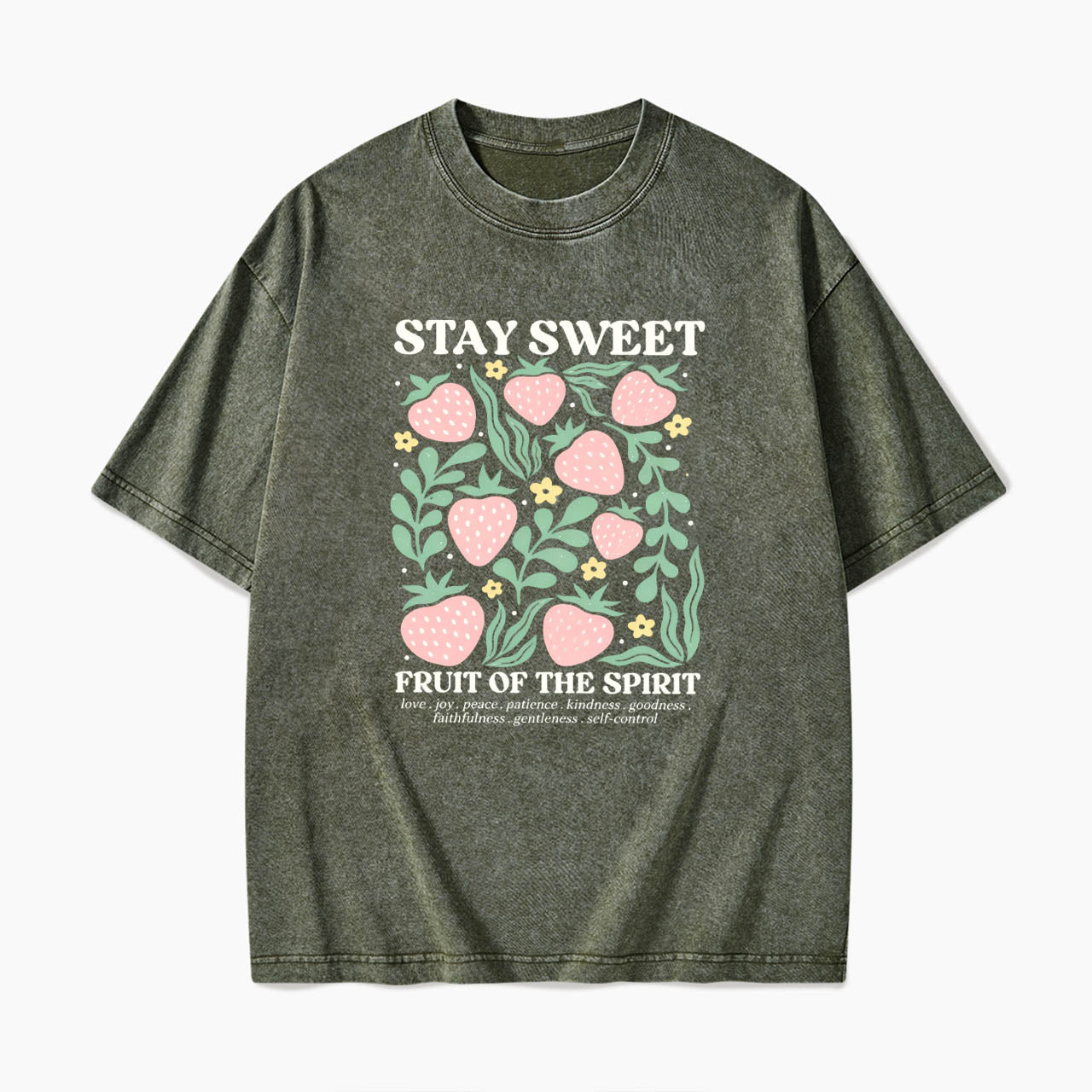 Fruits Of The Spirit Washed Tees