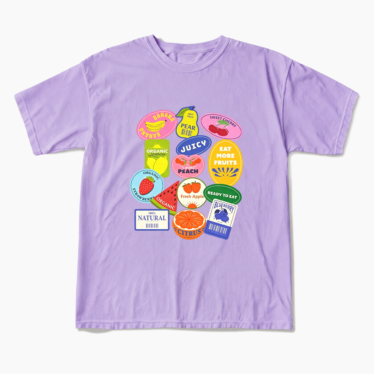 Fruit Stickers T Shirts