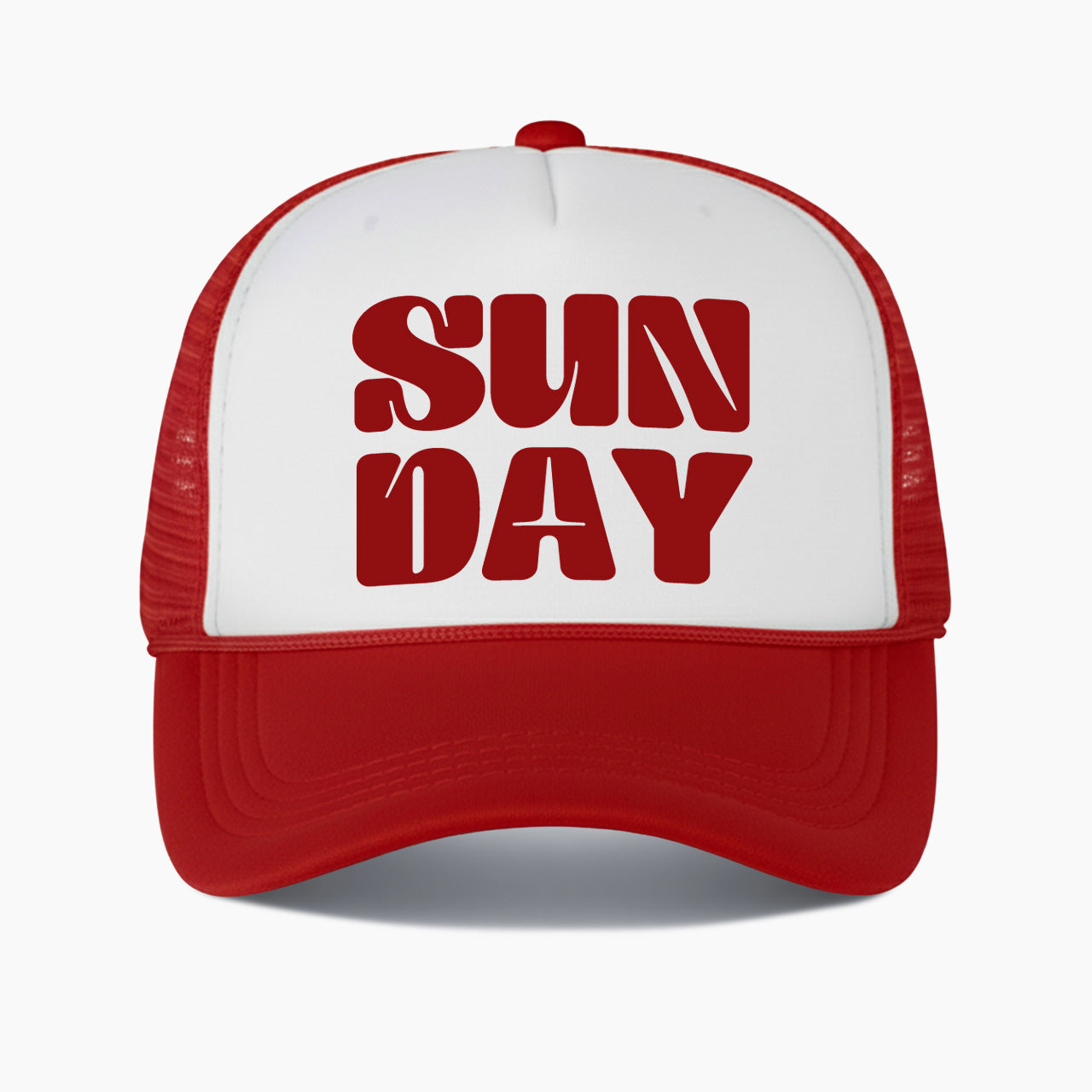 Sunday Colorblock Trucker Hat