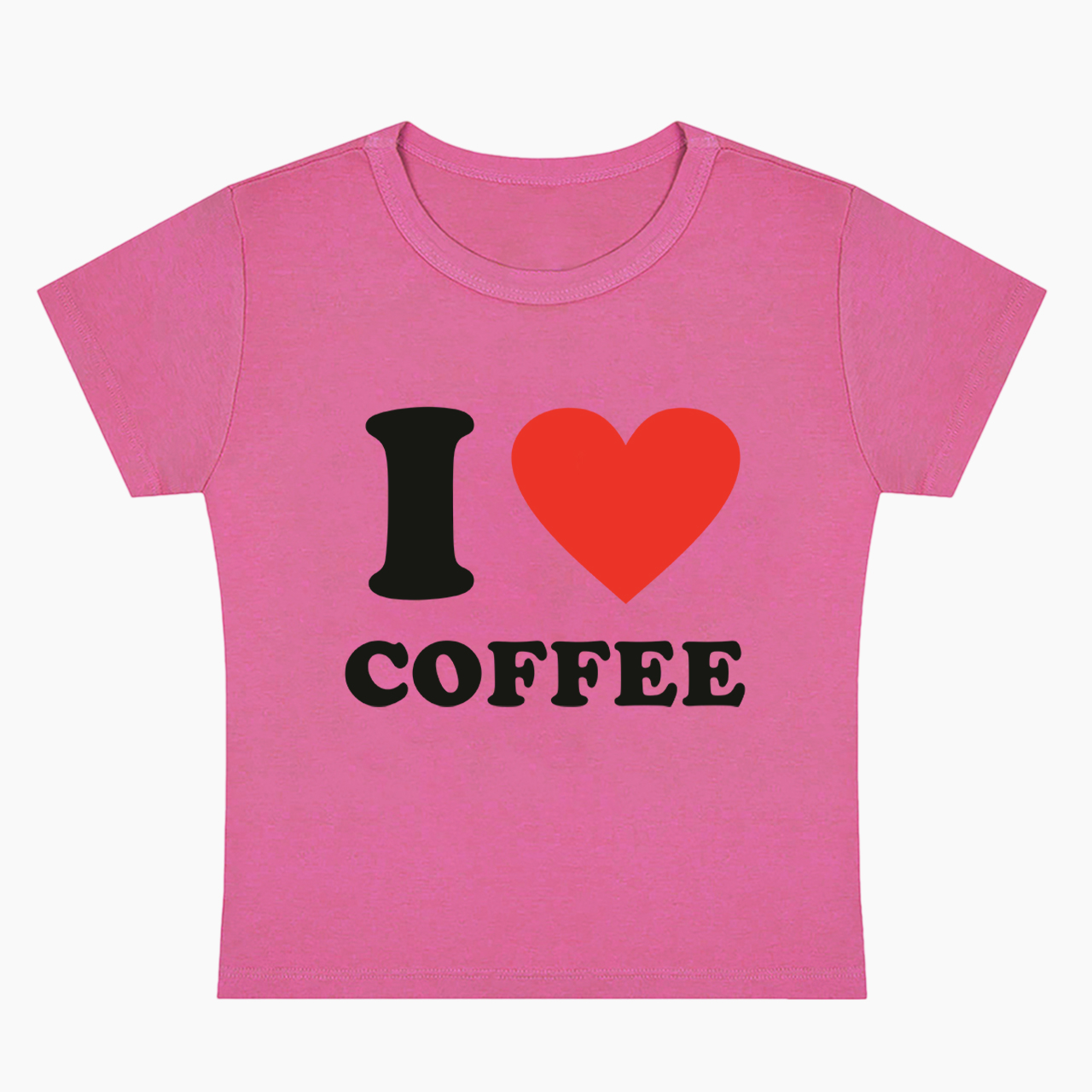I Love COFFEE Baby Tee