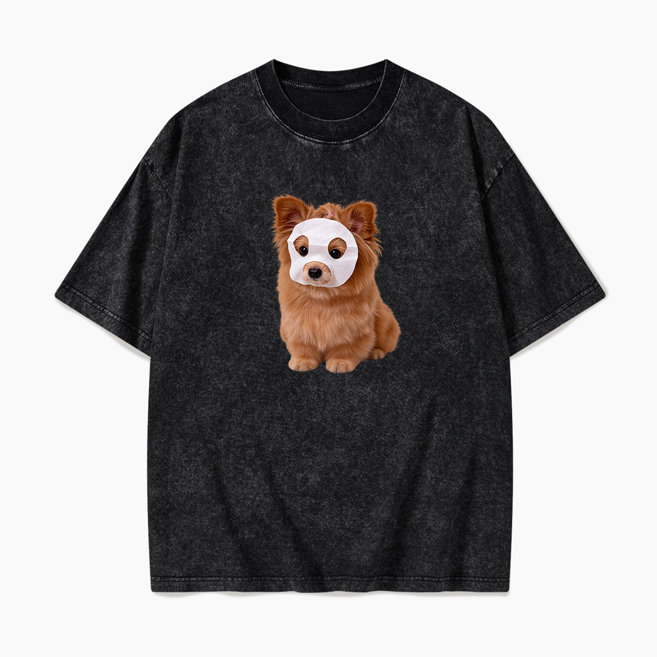 Puppy Mask Washed Tees