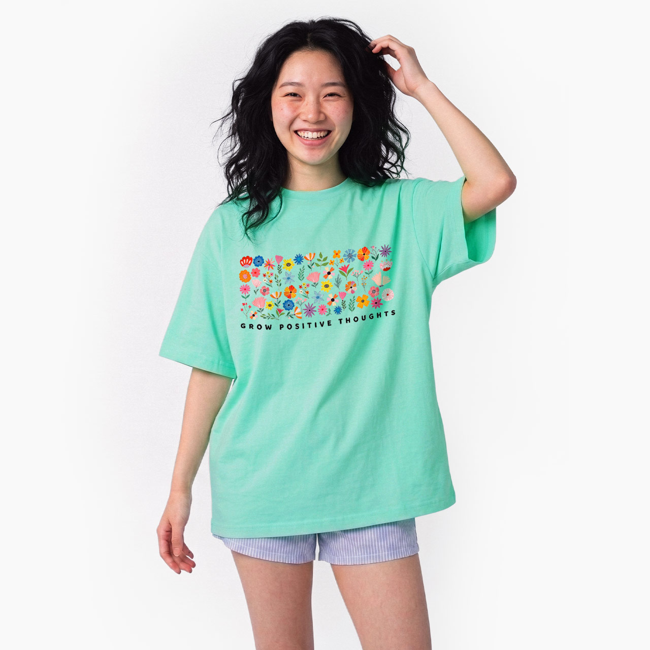 Grow Positive Thoughts T Shirts
