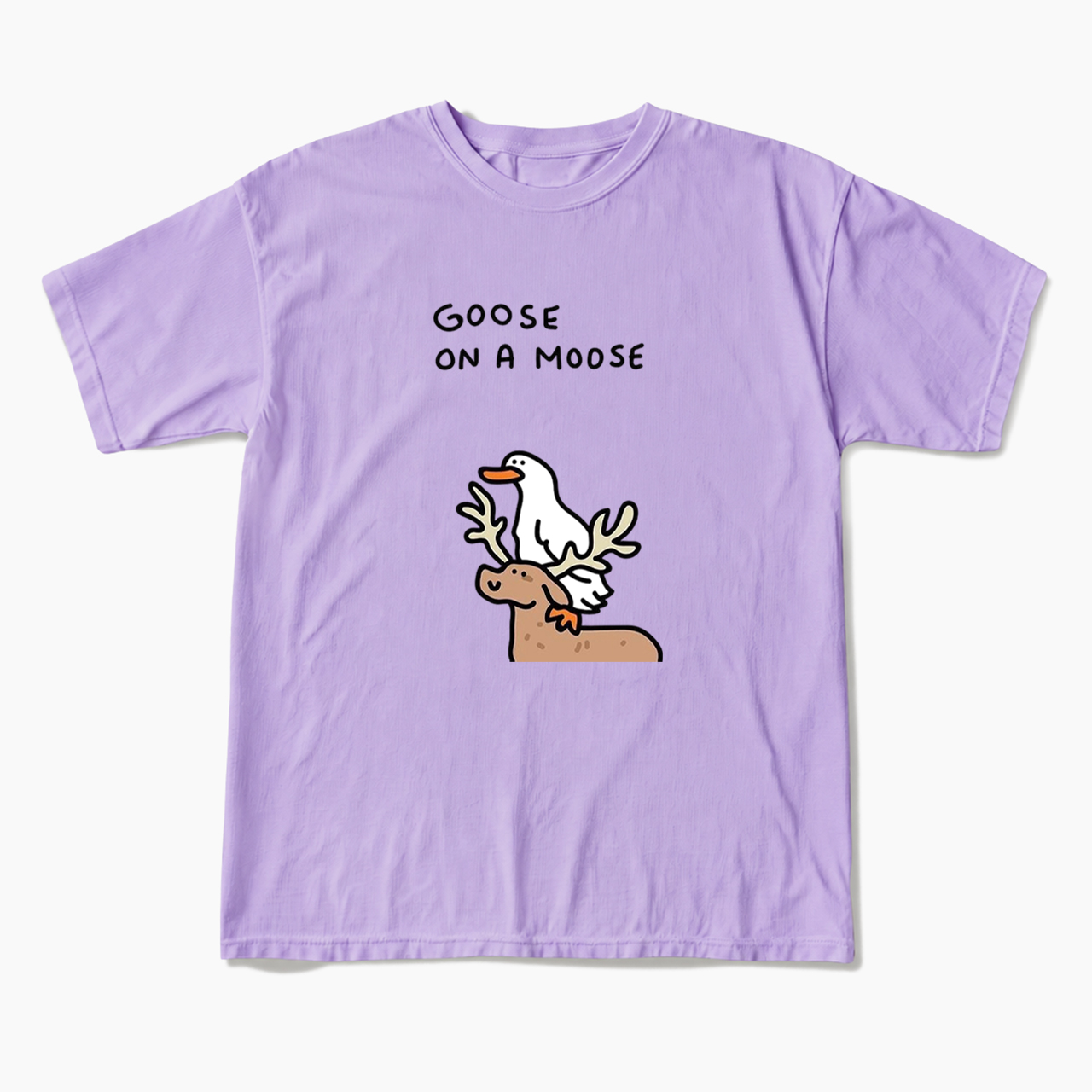 Goose On A Moose T Shirts
