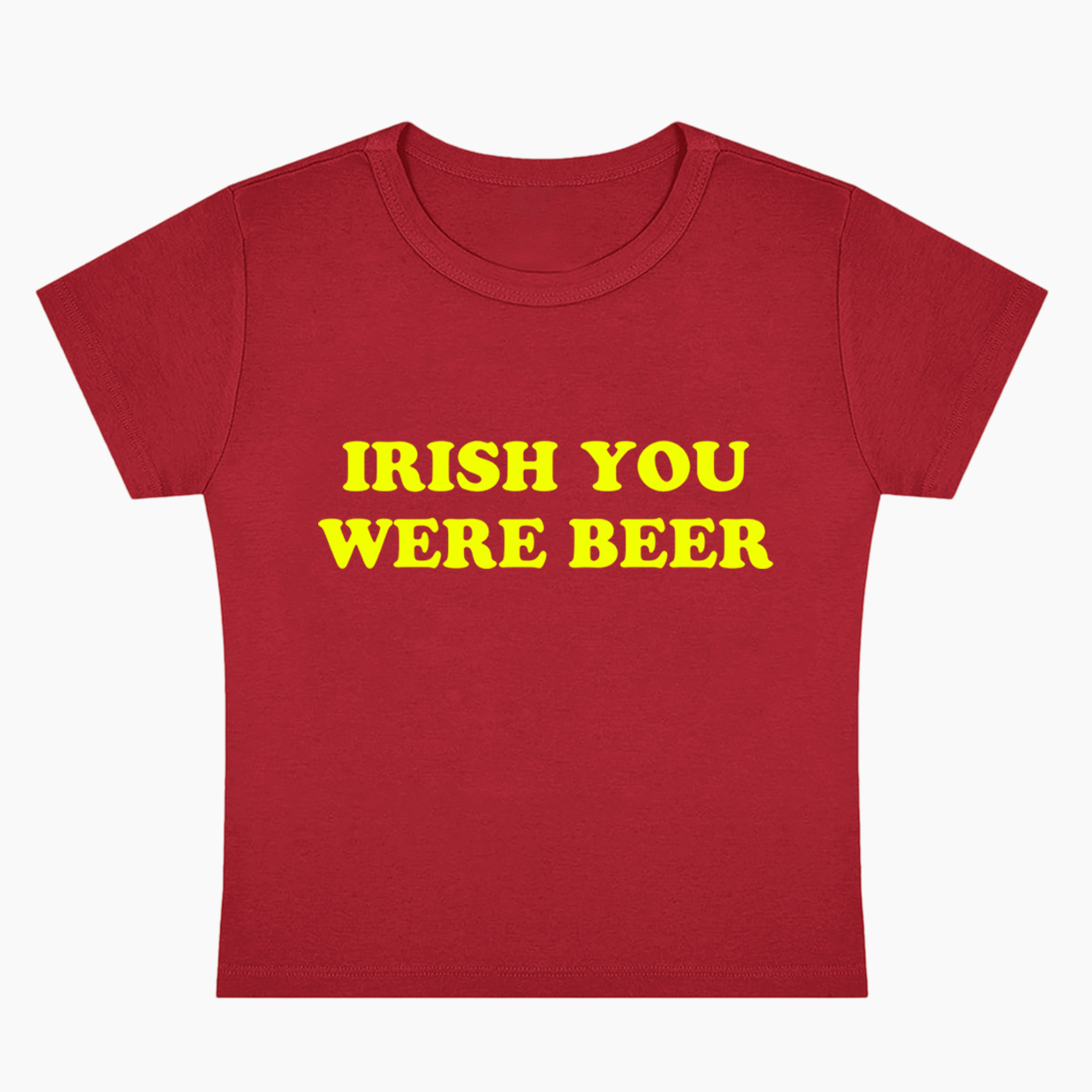 Irish You Were Beer Baby Tee