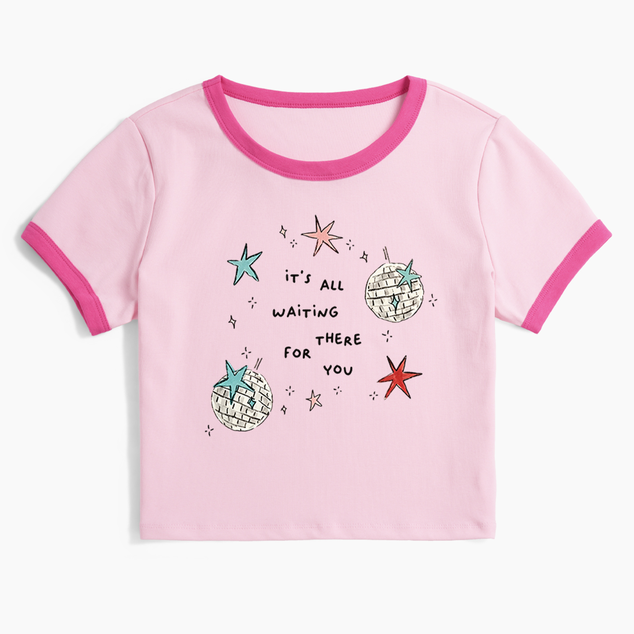Waiting There For You Off Ringer Tee