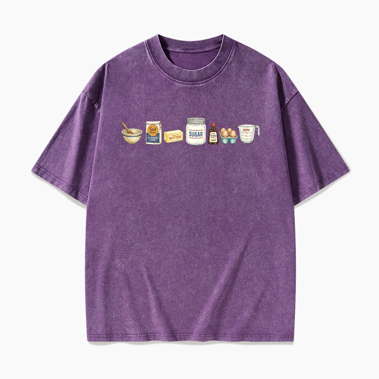 Freshly Baked Artisan Bread Washed Tees