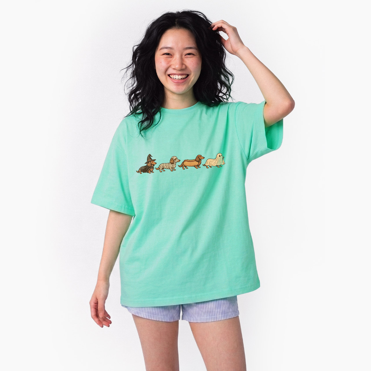 Spooky Dachshund Halloween T Shirts