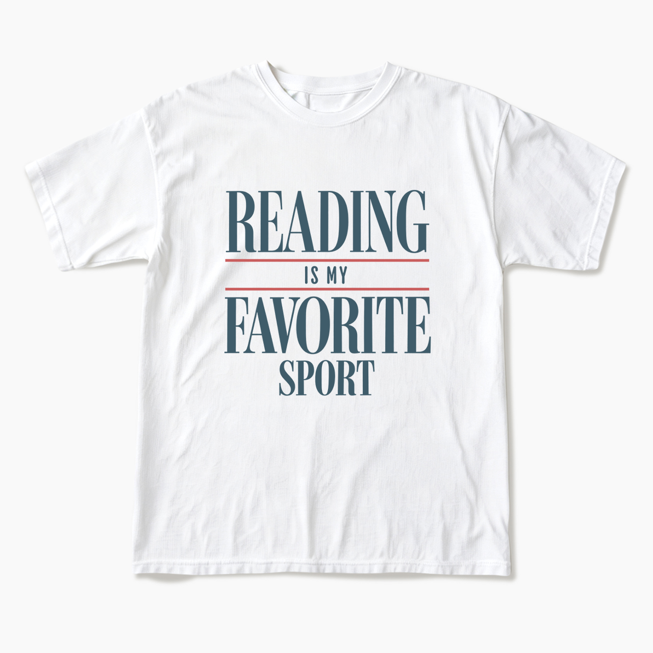 Vintage Reading Is My Favorite Sport T Shirts