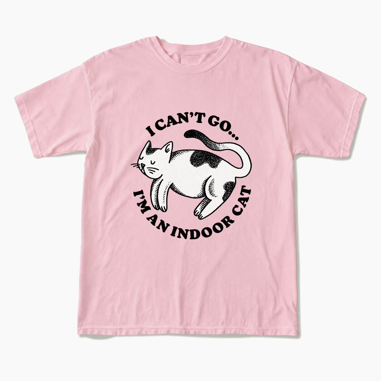 I Can't Go I'm An Indoor Cat T Shirts