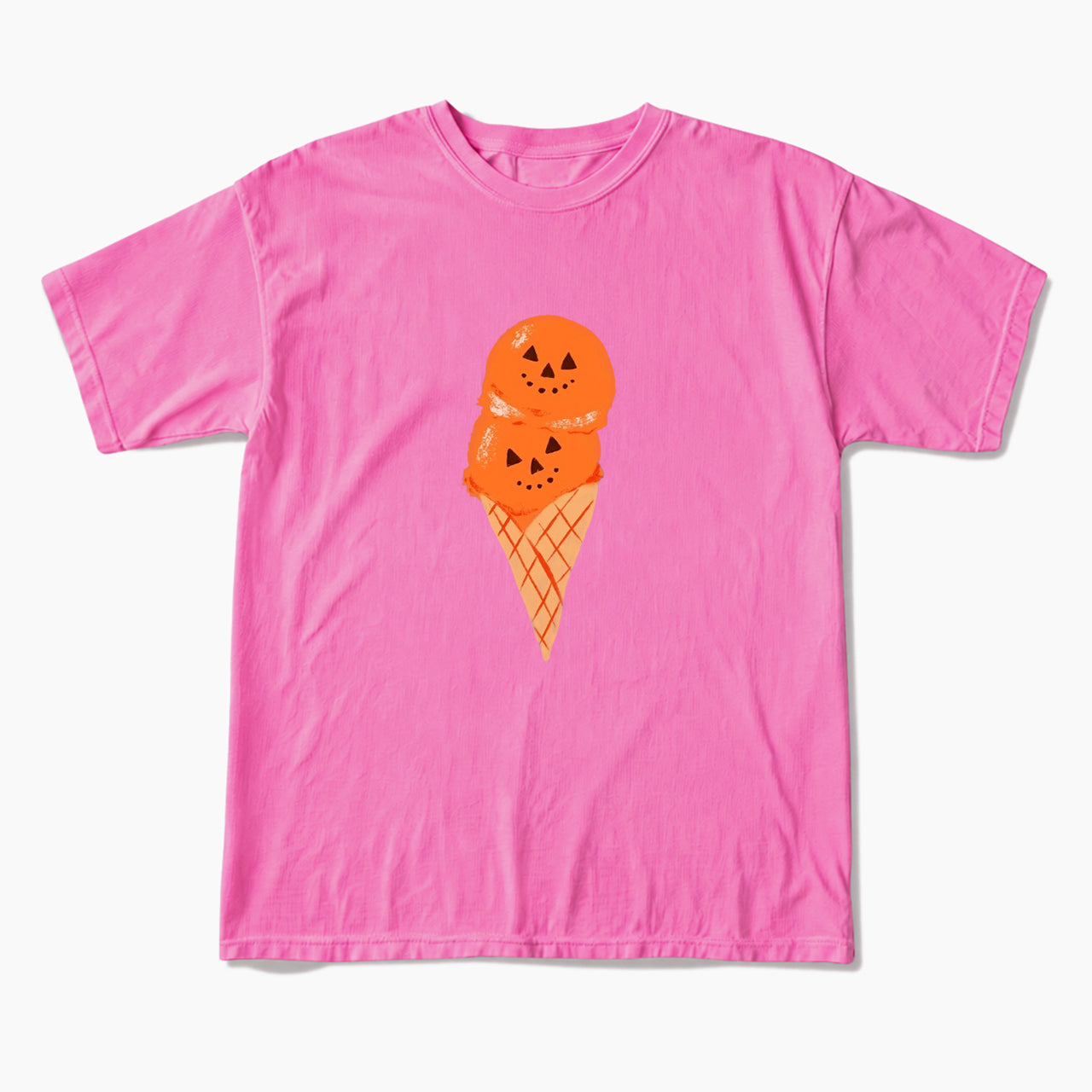 Pumpkin Spice Ice Cream Halloween T Shirts