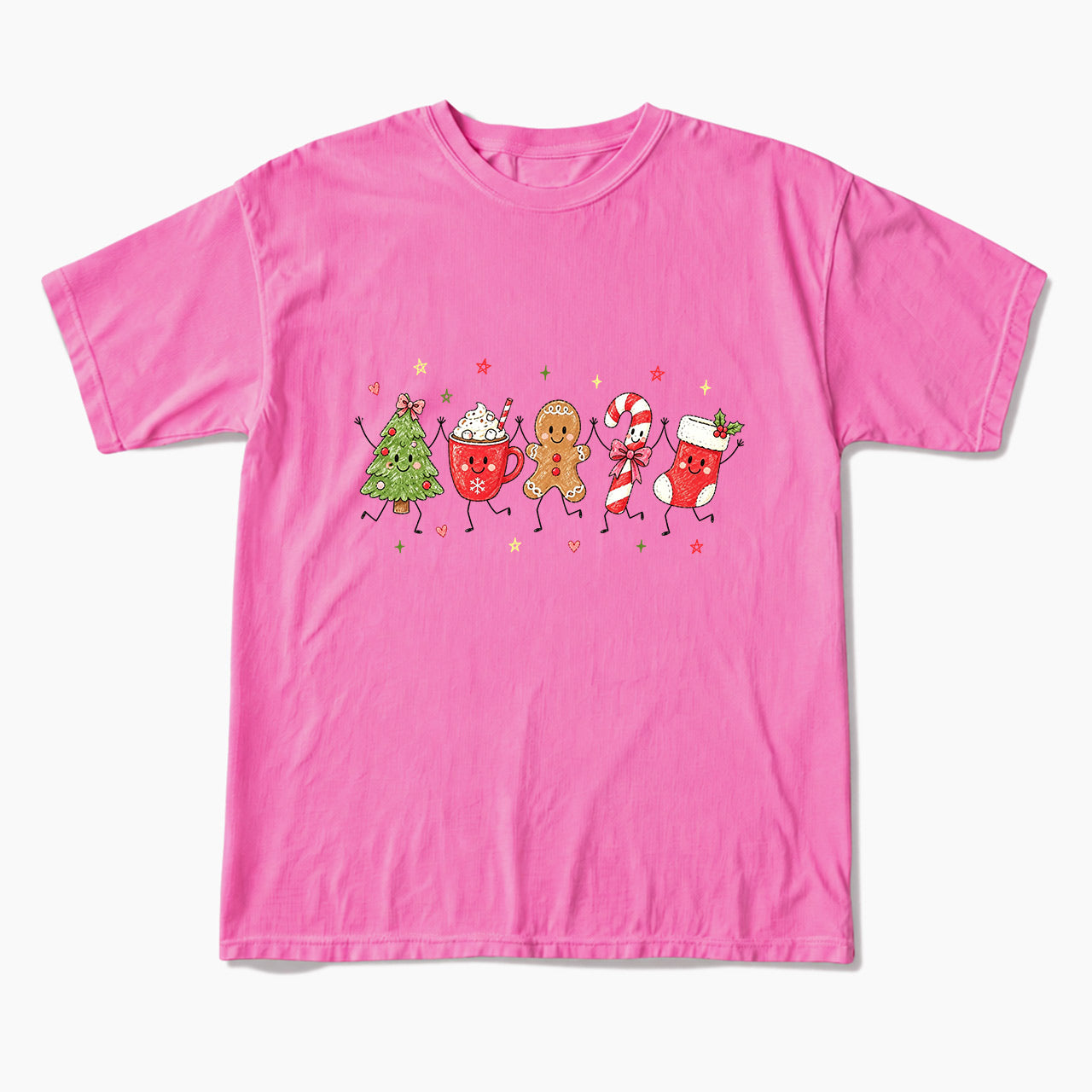 Cute Stick Figure Christmas T Shirts