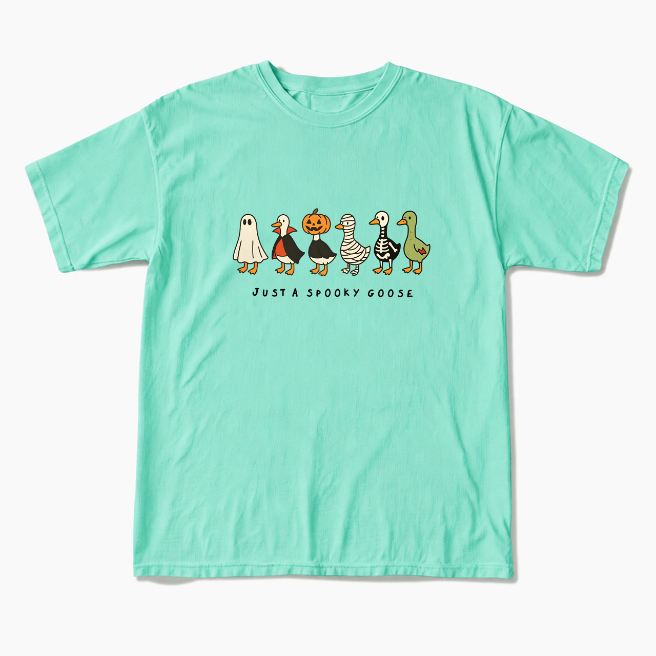 Just a Spooky Goose Halloween T Shirts
