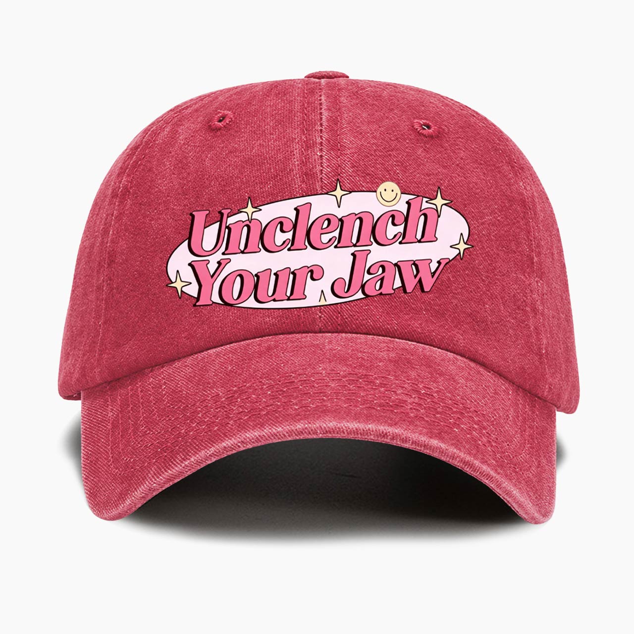 Unclench Your Jaw Washed Baseball Cap