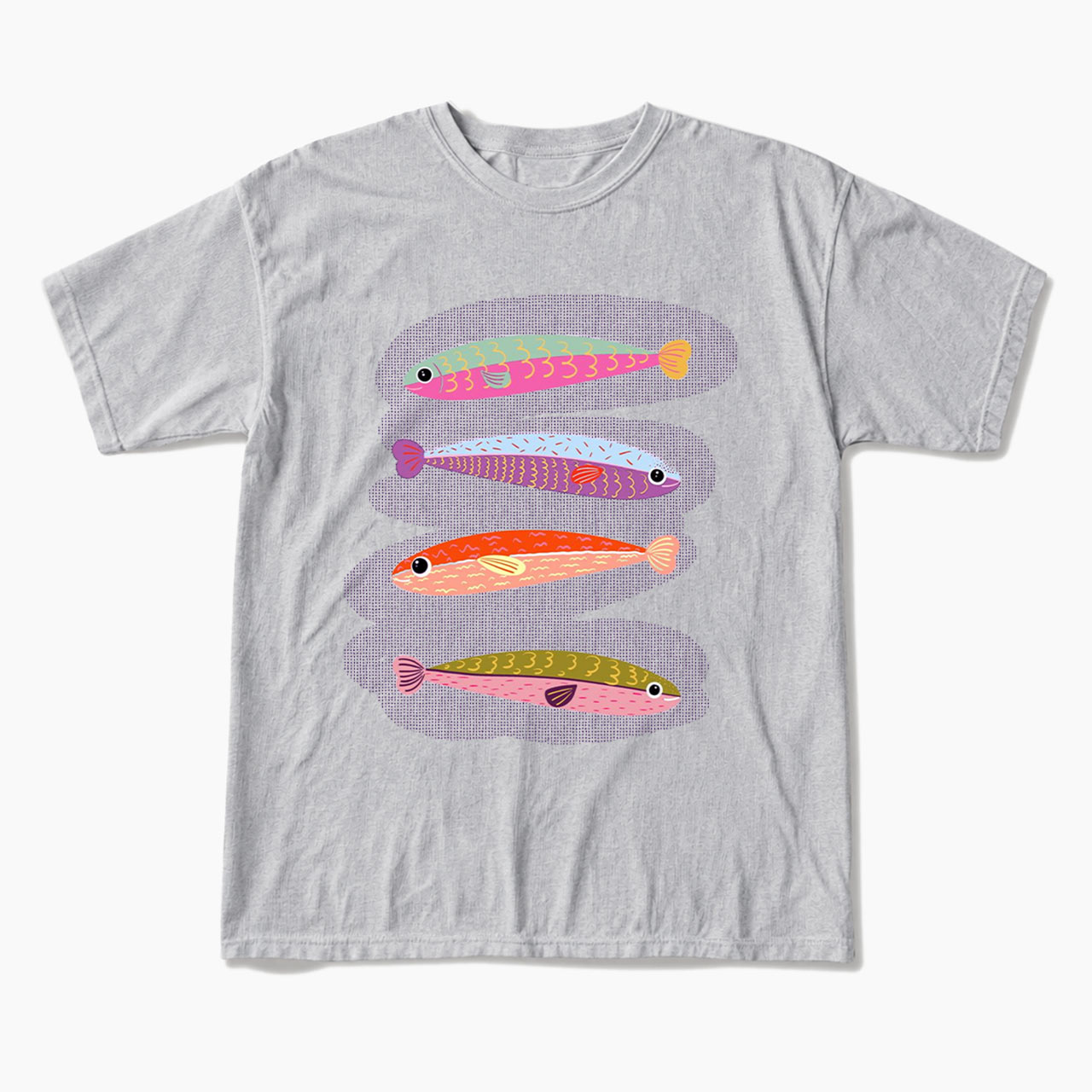 Colorful Fish T Shirts
