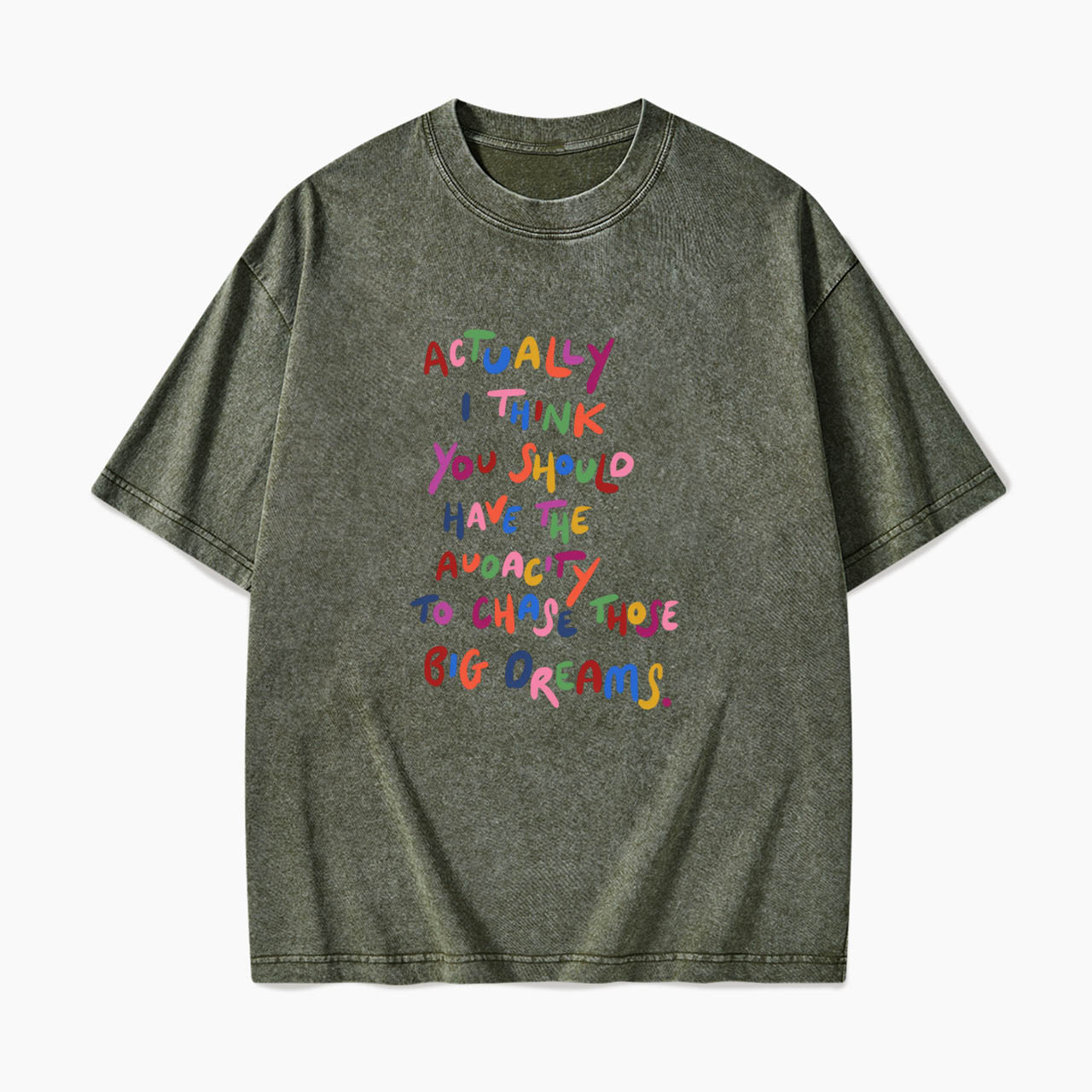 Chase Those Big Dreams Washed Tees