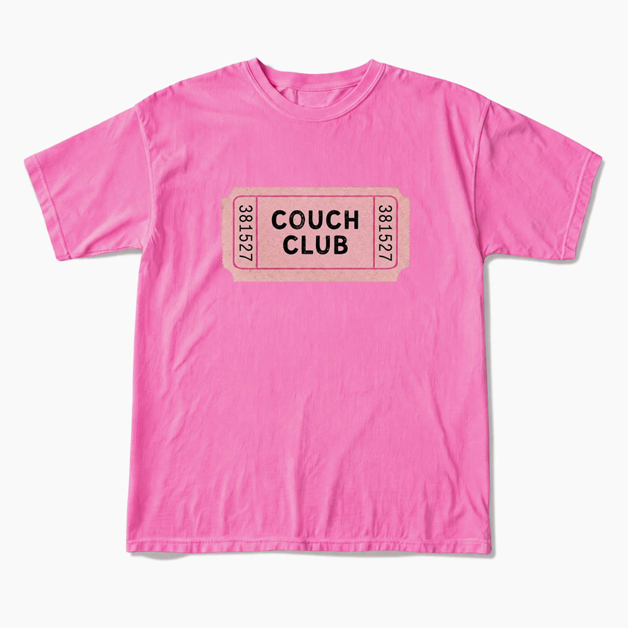 Couch Club Ticket T Shirts