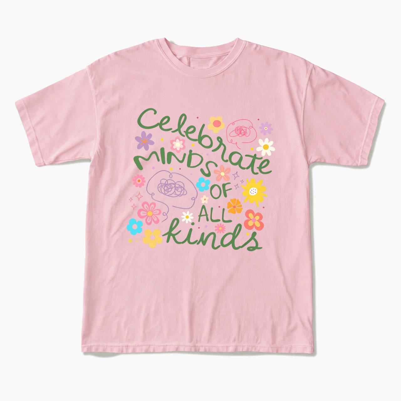 Celebrate Minds of All Kinds T Shirts