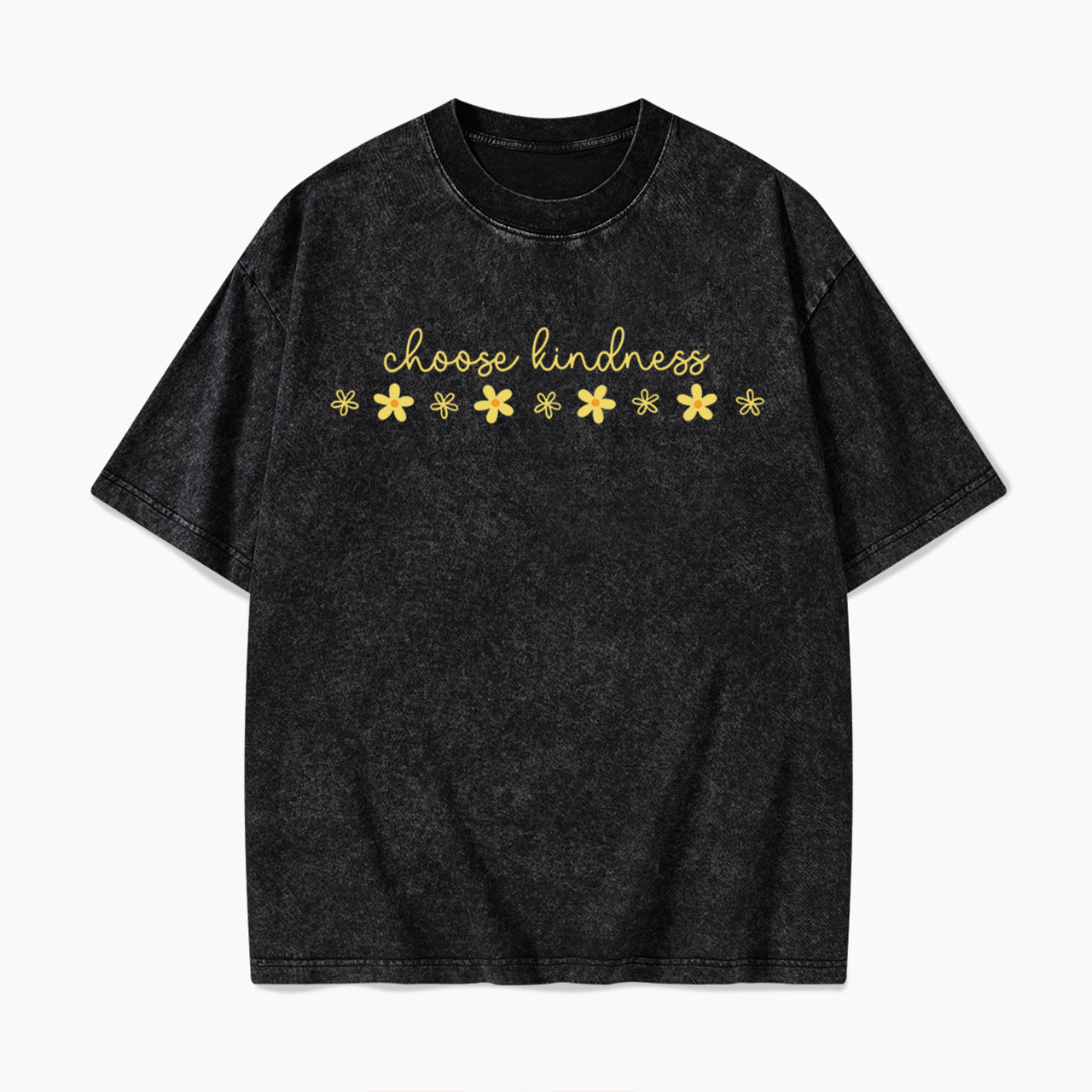 Choose Kindness Motivational Washed Tees