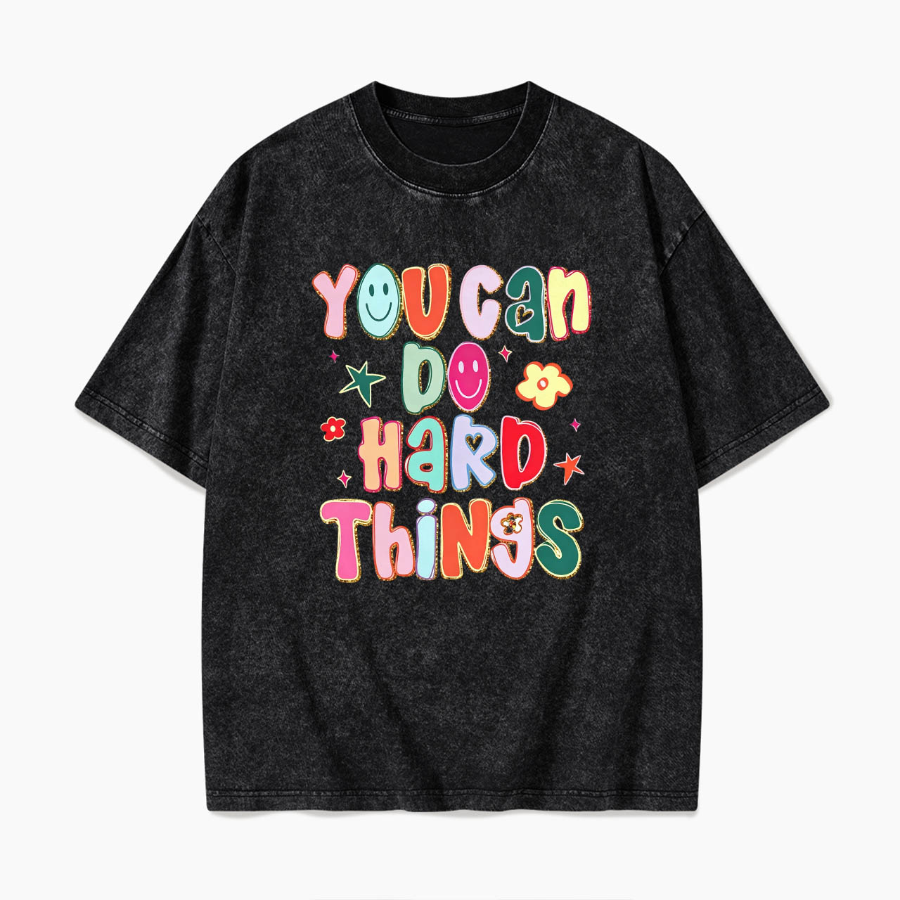You Can Do Hard Things Washed Tees