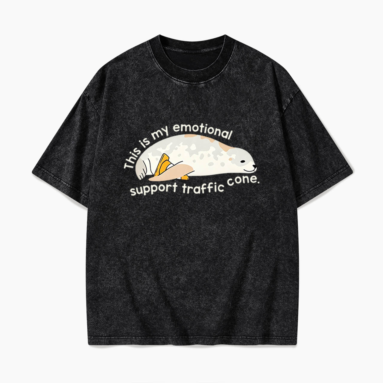 This is my Emotional Support Traffic Cone Washed Tees